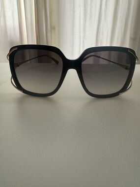 Gucci Black Oversized Square Sunglasses